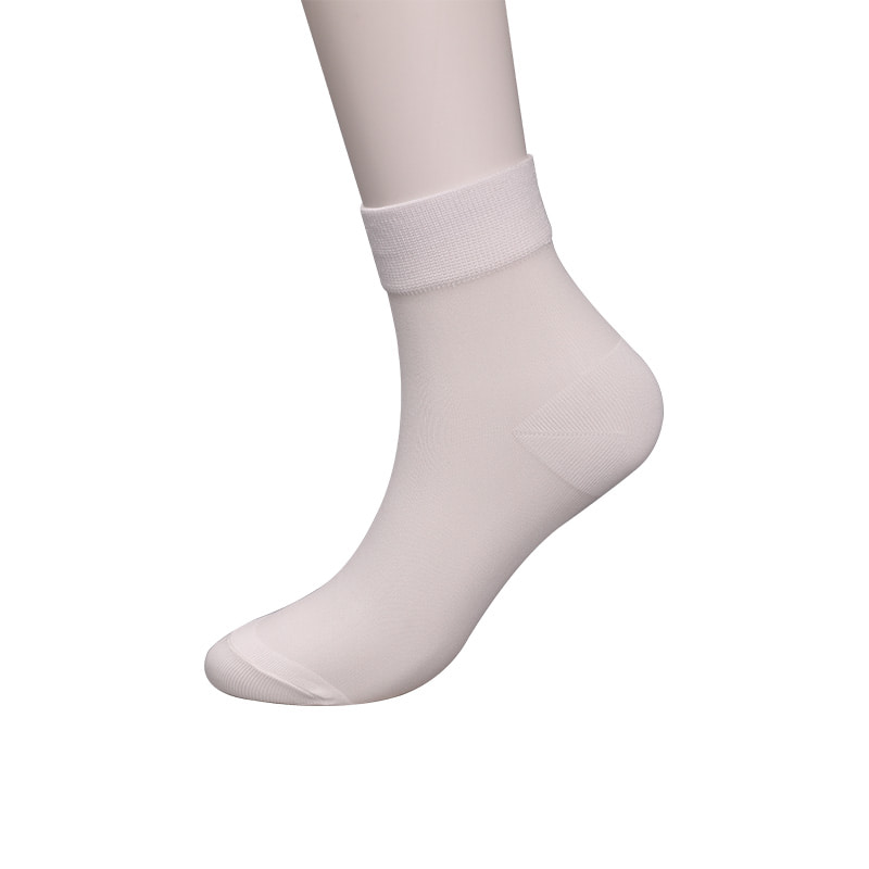 Calzini da donna con fondo in cotone e seta trasparente di moda Calzini da donna in nylon trasparente di seta superfine Calzini da donna in seta di cristallo WSD1946