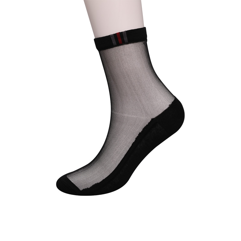 Moda casual primavera ed estate fondo in cotone calze da uomo Luokou fiori a righe verticali fresche suole antiscivolo calze da uomo WSD2711