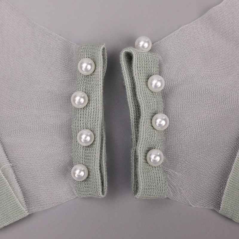 Calzini da barca da donna con fondo in cotone di seta trasparente in nylon moda calzini da barca da donna in seta di cristallo di vetro perlato superiore WSD1288