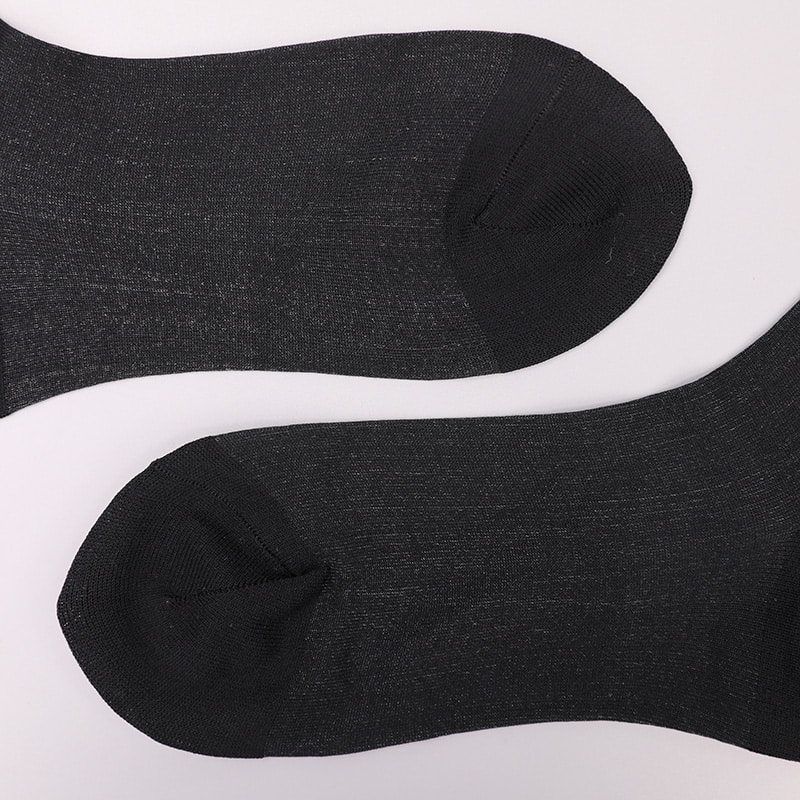 Calzini da donna con fondo in cotone e seta trasparente di moda Calzini da donna in nylon trasparente di seta superfine Calzini da donna in seta di cristallo WSD1946