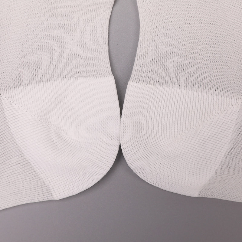 Calzini da donna con fondo in cotone e seta trasparente di moda Calzini da donna in nylon trasparente di seta superfine Calzini da donna in seta di cristallo WSD1946
