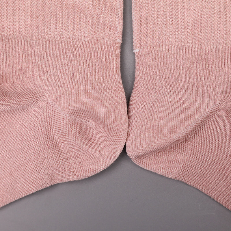 Calzino da donna in morbido nylon filato di seta ricoperto di ammoniaca 2 fasce orizzontali rinforzate cucite a mano WSD1536