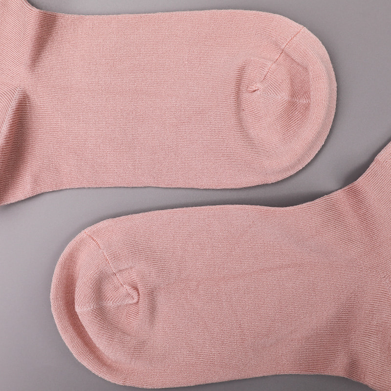 Calzino da donna in morbido nylon filato di seta ricoperto di ammoniaca 2 fasce orizzontali rinforzate cucite a mano WSD1536