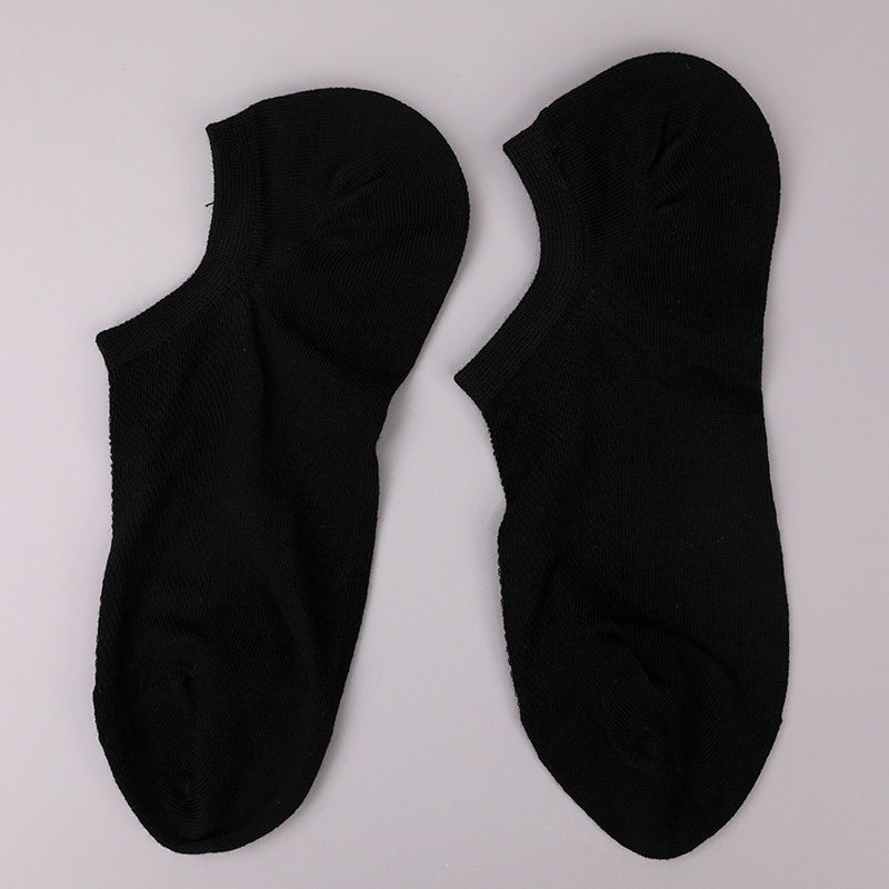 Calzini da donna ultrasottili in cotone pettinato, nylon e spandex a mezza rete cuciti a mano WSD1673