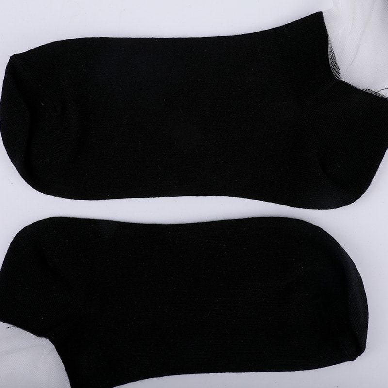 Calzini da donna con fondo in cotone di seta di vetro moda cucitura calzini da donna in seta trasparente bowknot Calzini da donna in seta di cristallo WSD1911