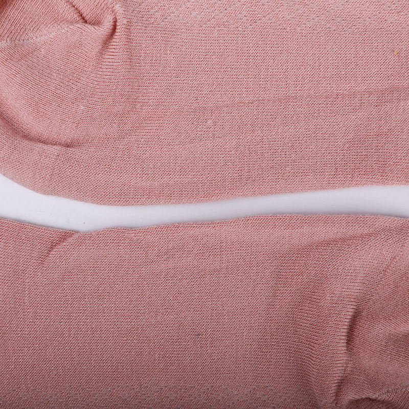 Borsa in nylon in morbida fibra di bambù, calzini da donna casual sottili con piccoli diamanti, calzini da donna cuciti a mano WSD1689