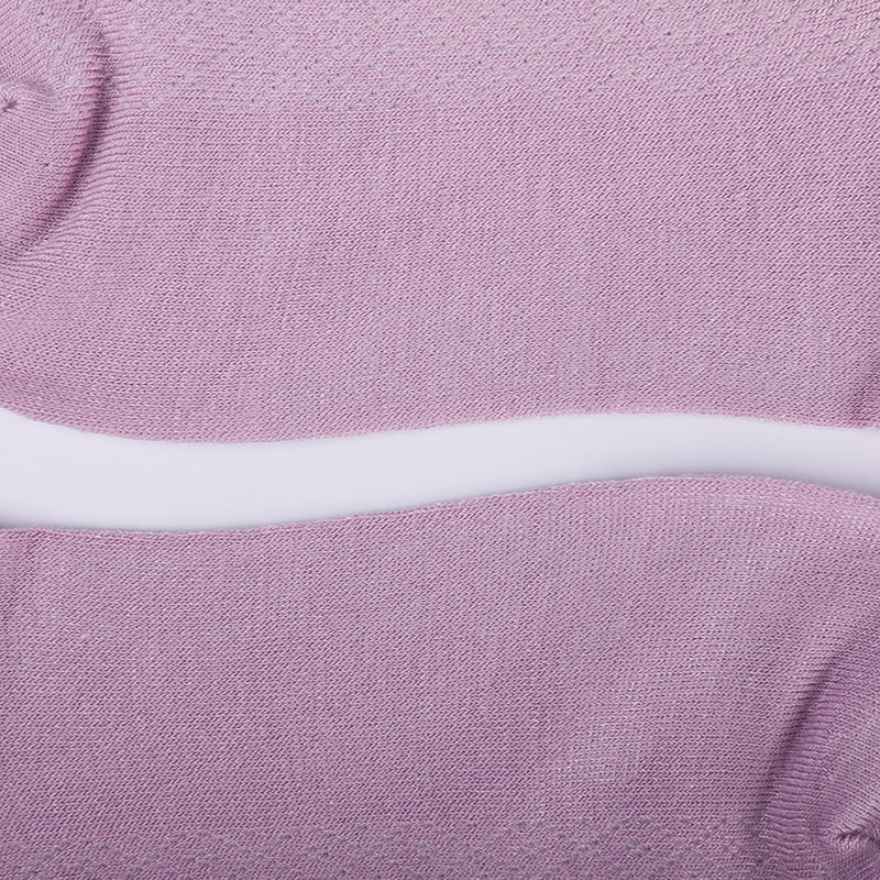 Borsa in nylon in morbida fibra di bambù, calzini da donna casual sottili con piccoli diamanti, calzini da donna cuciti a mano WSD1689