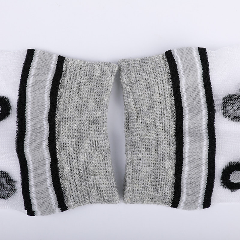 Calzini da donna con fondo in cotone e seta trasparente di moda Calzini da donna in seta trasparente con fiori modello leopardo Calzini da donna in seta di cristallo WSD1939